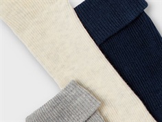 Name It dark sapphire mix strømper (3-pak)